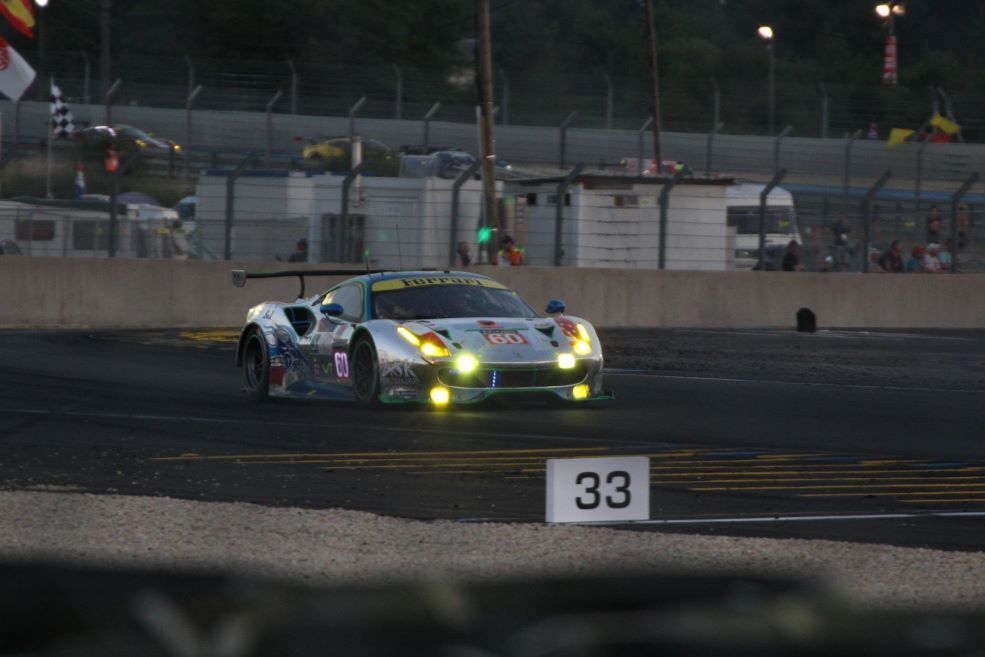 Ferrari 488 GTE (Clearwater Racing) - LM GTE AM - #60 Richard Wee, Álvaro Parente & Hiroki Katoh