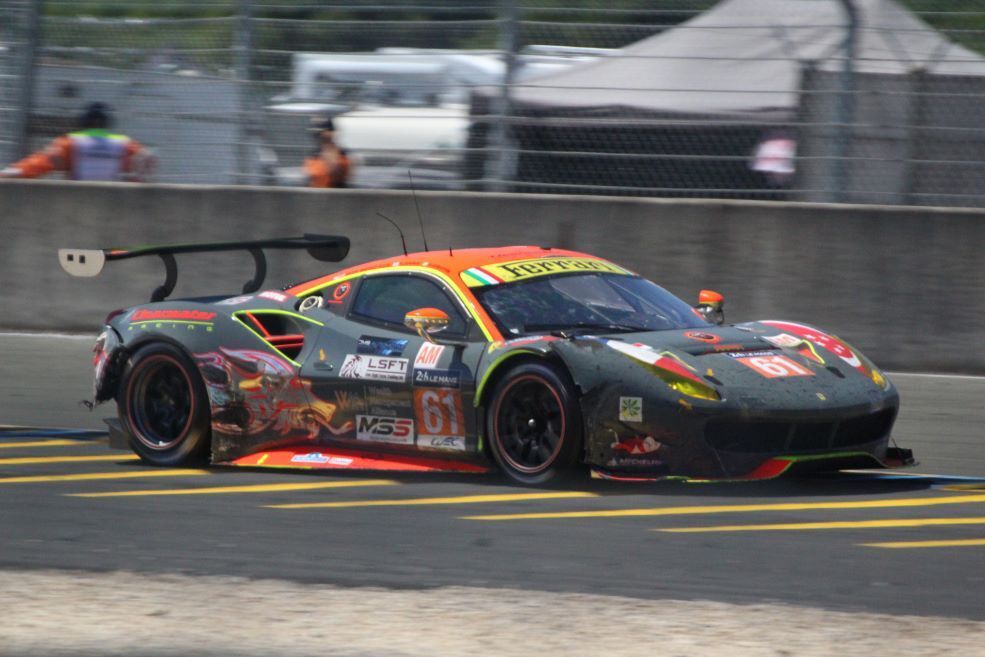 Ferrari 488 GTE (Clearwater Racing) - LM GTE AM - #61 Weng Sun Mok, Keita Sawa & Matt Griffin