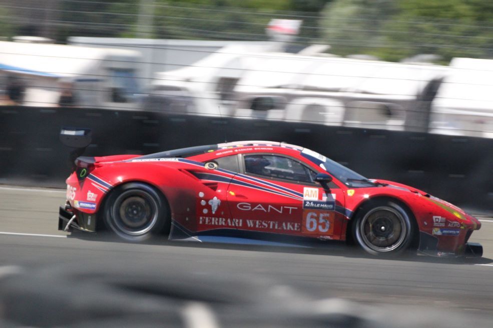 Ferrari 488 GTE (Scuderia Corsa) - LM GTE AM - #65 Christina Nielsen, Alessandro Balzan & Bret Curtis