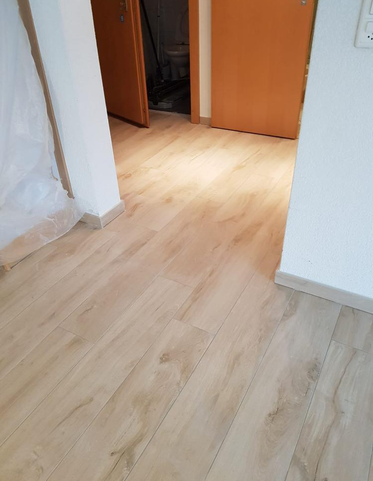 Rénovation parquet appartement en Valais