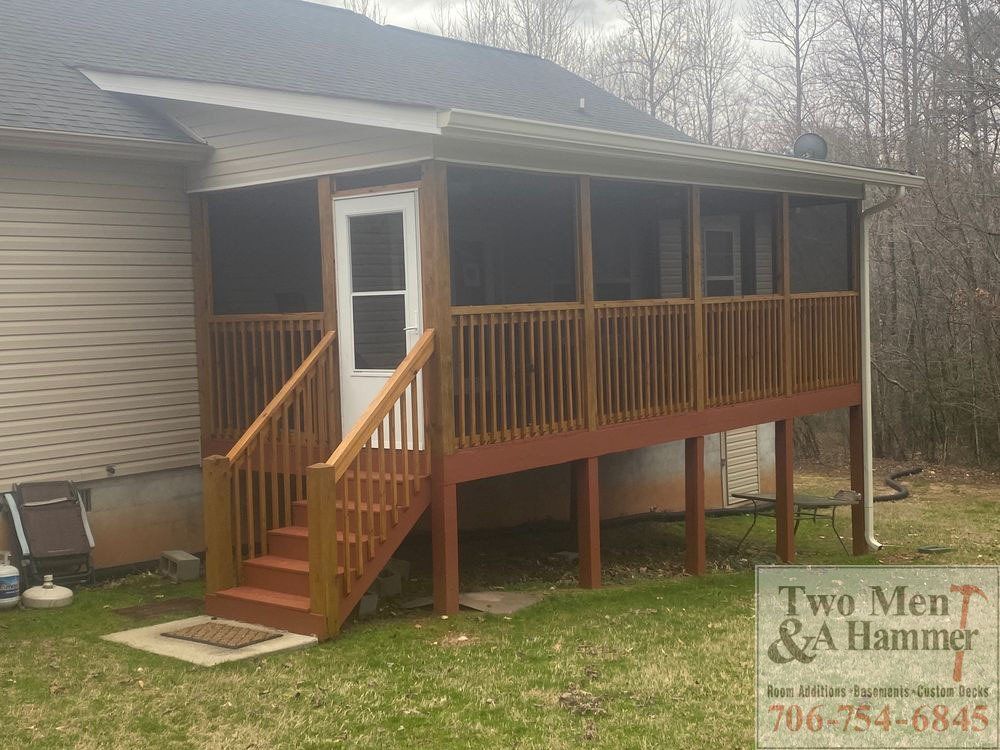 Deck remodel