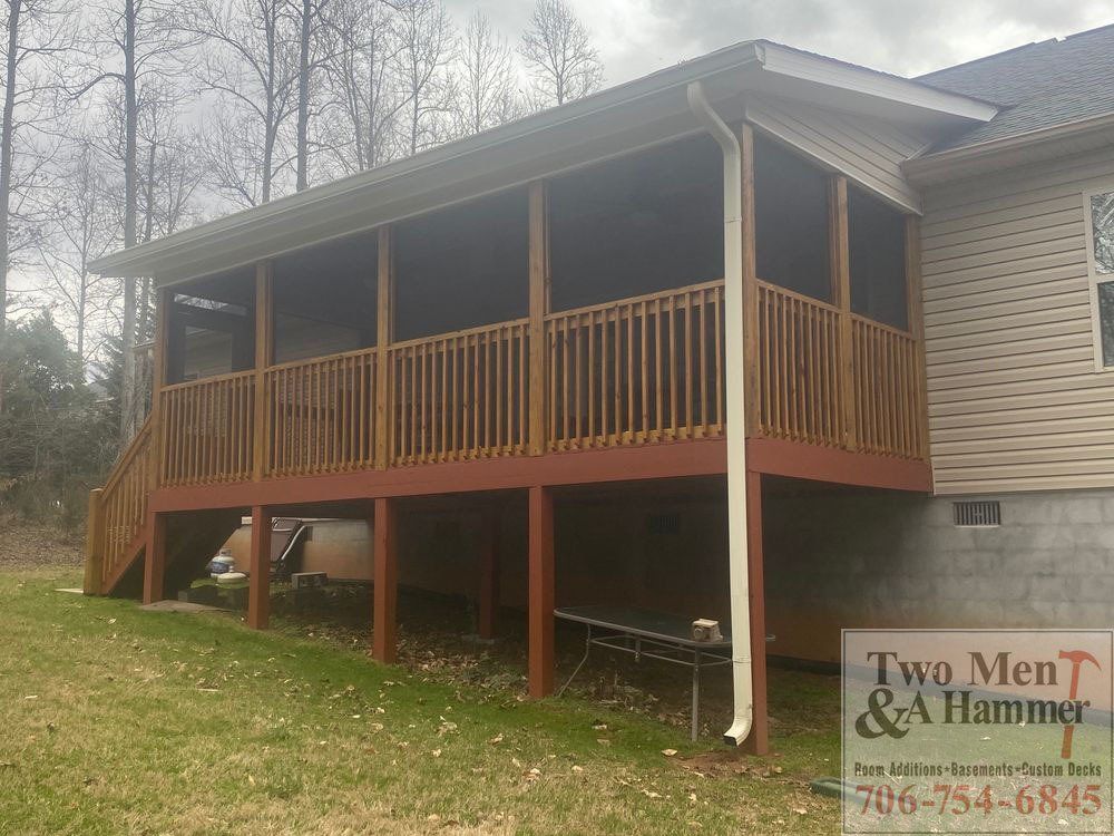 Deck remodel