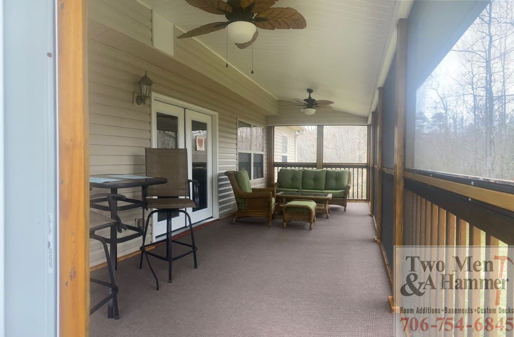 Deck remodel