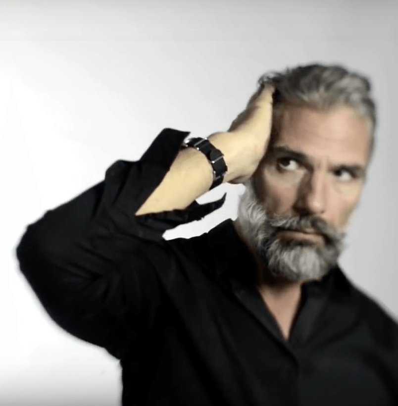colore barba capelli naturale