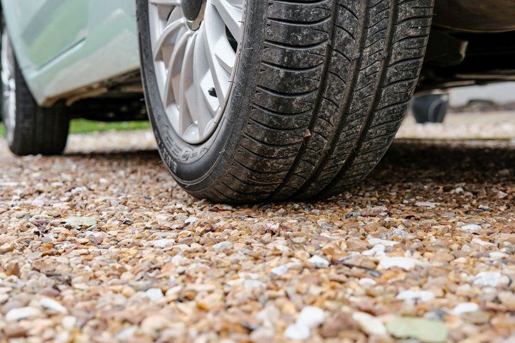 Car tire — Lane County, OR — Miles Asphalt Solutions