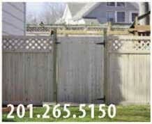Fence With Door — Fences Installations in Emerson, NJ Fence With Door — Fences Installations in Emerson, NJ