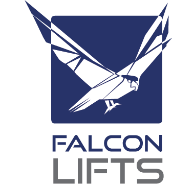 Falcon lifts logo with a bird in a square