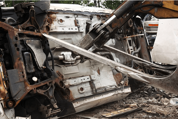 Wrecked Car — Kearny, NJ — Bibbs Auto Recycling
