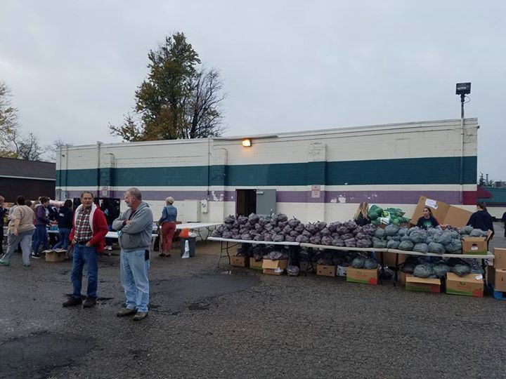 Distributing Snuggle Sacks for Homeless