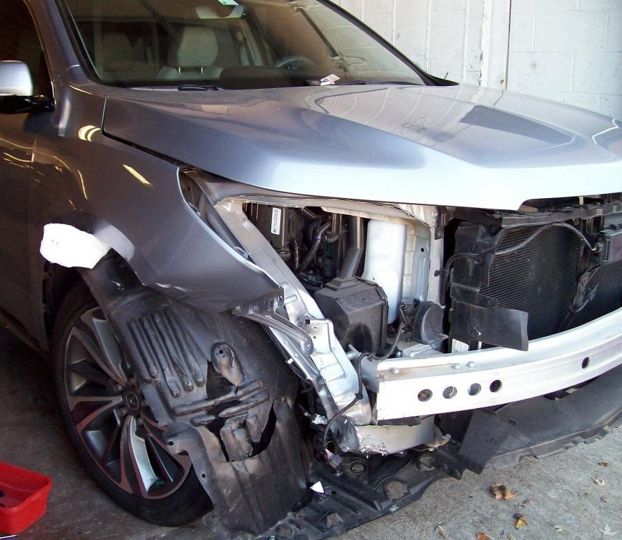 Acura Before — Oklahoma City, OK — Freeman Collision Center