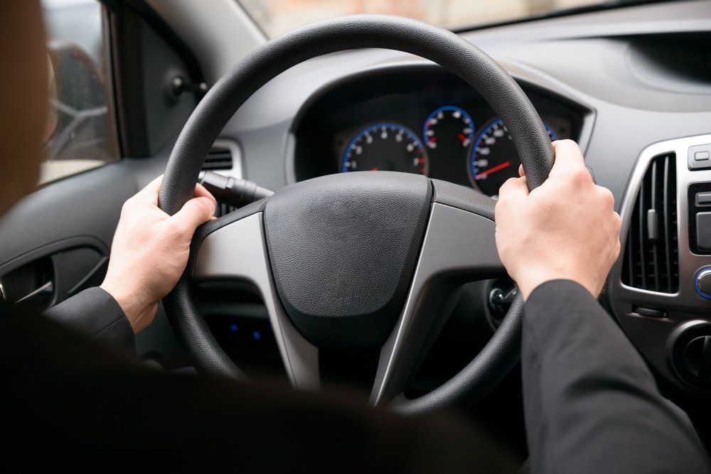 Driving A Car — Oklahoma City, OK — Freeman Collision Center Driving A Car — Oklahoma City, OK — Freeman Collision Center