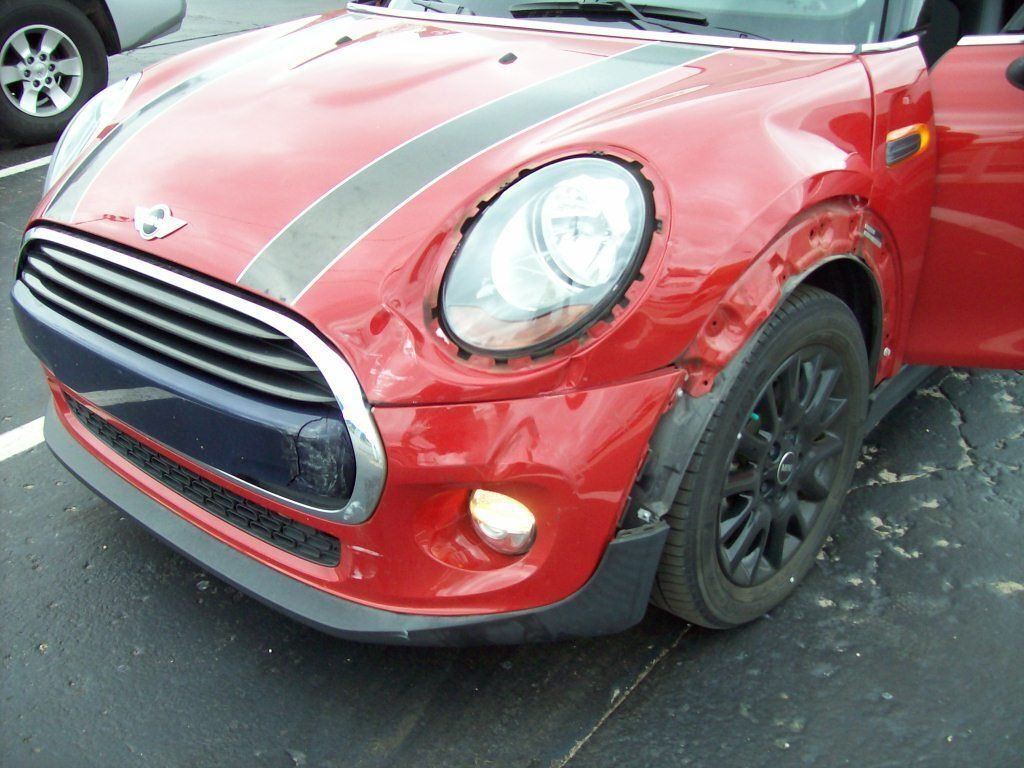 Mini Cooper Before — Oklahoma City, OK — Freeman Collision Center