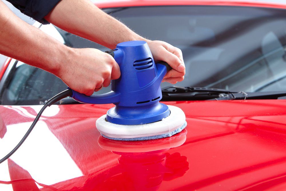 Polishing Car — Oklahoma City, OK — Freeman Collision Center Polishing Car — Oklahoma City, OK — Freeman Collision Center