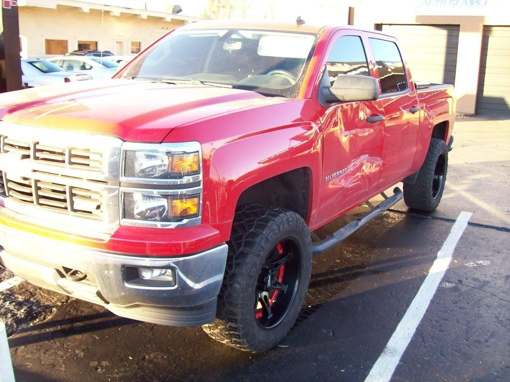Silverado Before — Oklahoma City, OK — Freeman Collision Center