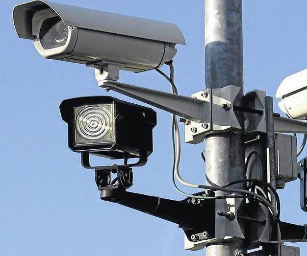 Security Camera — Oklahoma City, OK — Freeman Collision Center Security Camera — Oklahoma City, OK — Freeman Collision Center