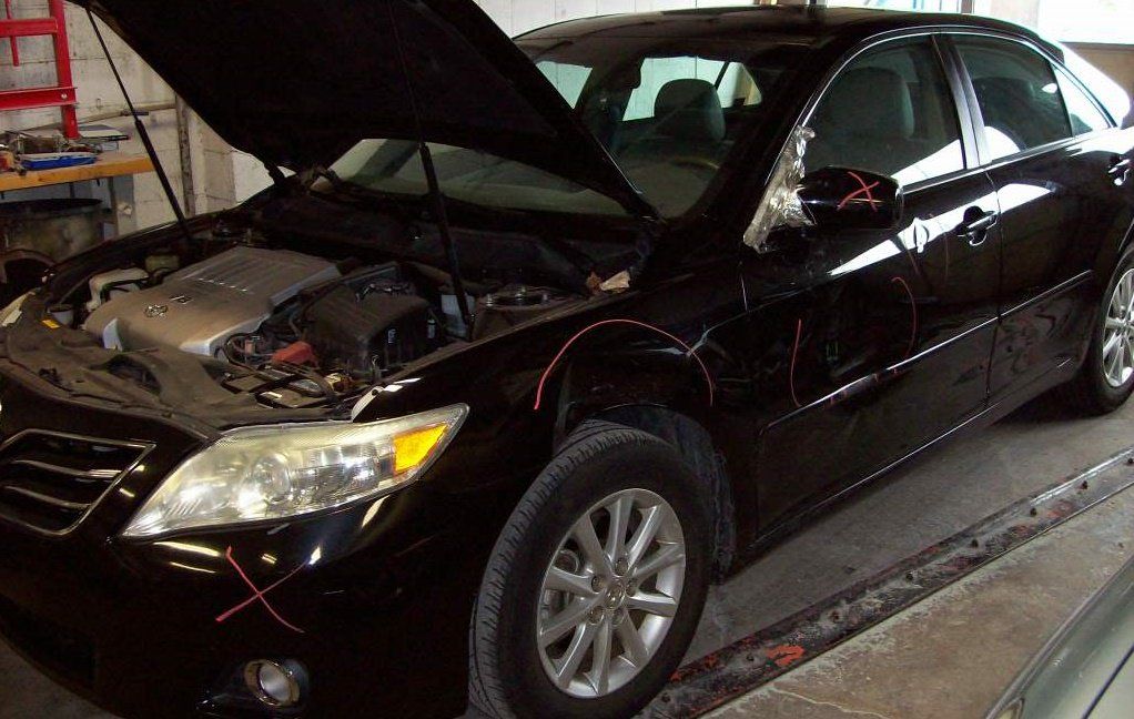 Camry Before — Oklahoma City, OK — Freeman Collision Center