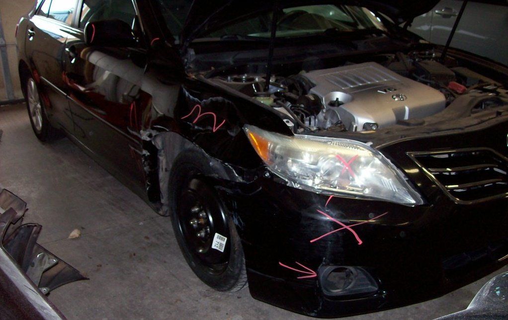 Toyota Camry Before — Oklahoma City, OK — Freeman Collision Center