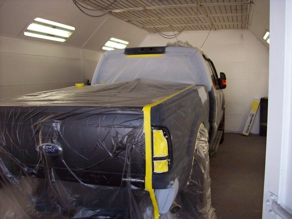 Ford Truck Before — Oklahoma City, OK — Freeman Collision Center