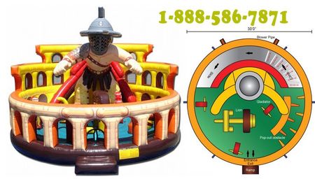 Inflatable Roman Arena