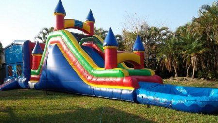 Bounce House and Big Slide
