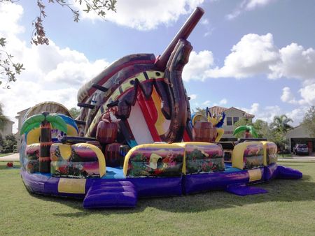 Pirate Island Bounce House