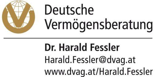 A logo for deutsche vermögensberatung dr. harald fesselr