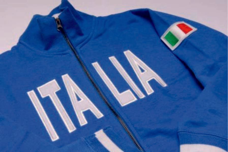 Ricami su tessuti per lo sport