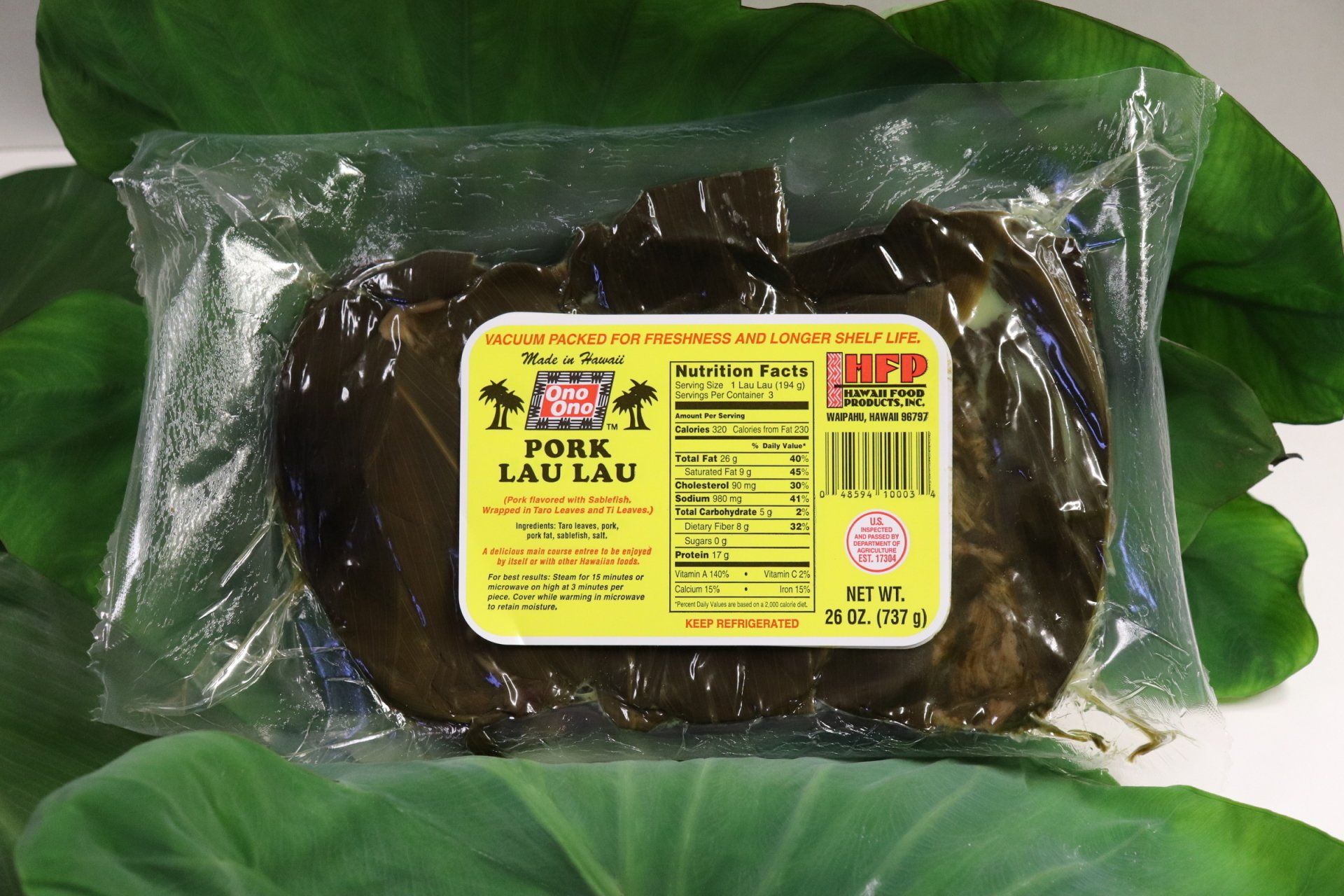 Pork Laulau Loose
