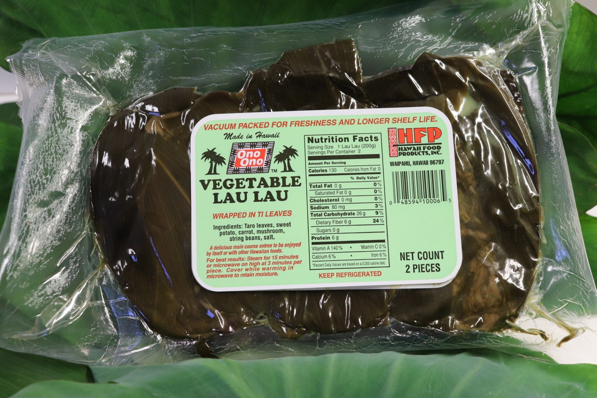 Vegetable Laulau