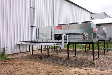 Kramer Thermobank system, apple cold storage