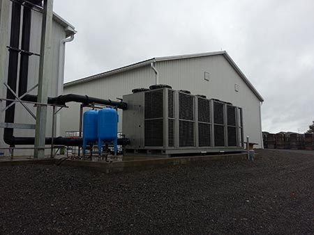 Frigadon chiller, potato storage 2012