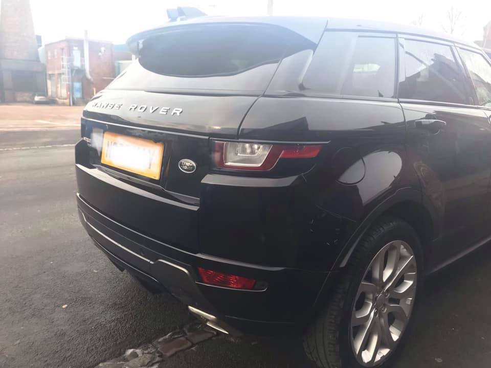 black car