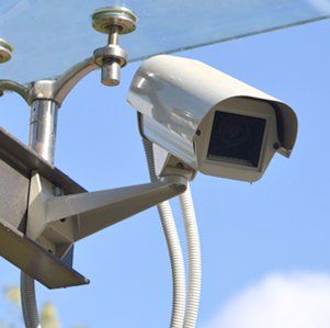 cctv white sky outside