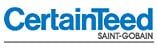The blue CertainTeed logo over the Saint-Gobain brand name.