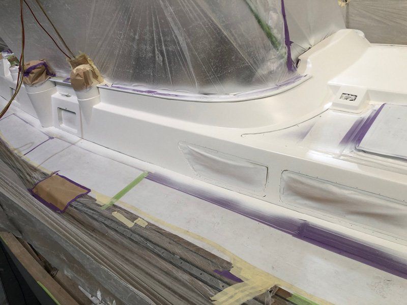Vessel Painting — Local Marine Repair Experts in Coomera, QLD