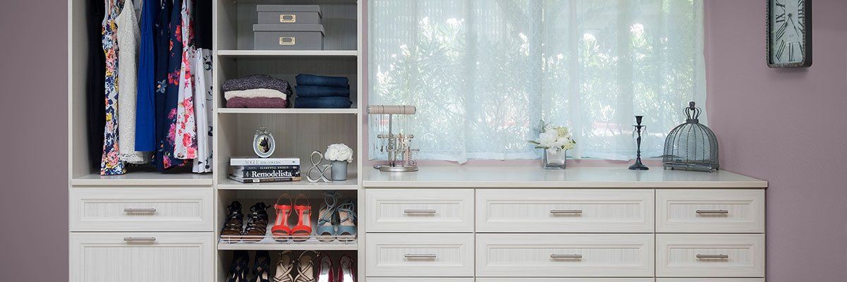 Custom Closet with Window