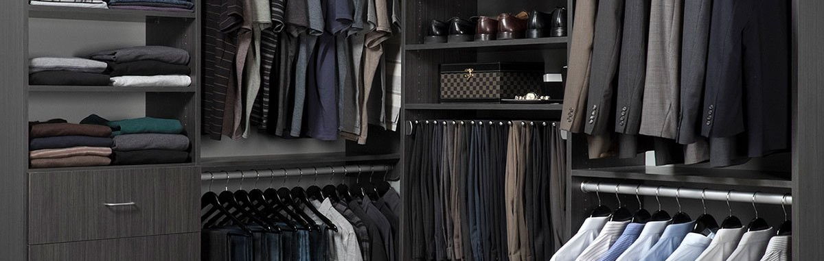 Walk In Custom Closet System