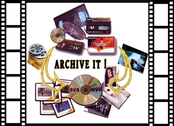 A poster that says ' archive it ' on it