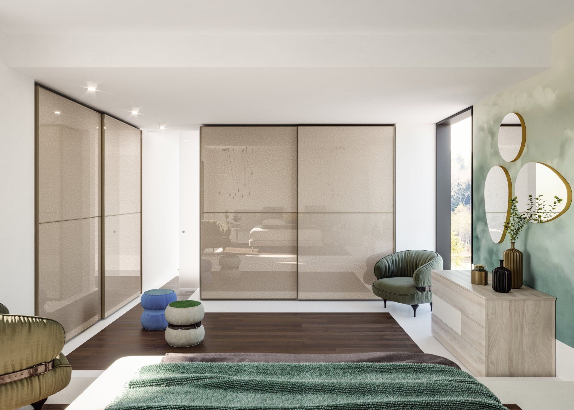 bespoke wardrobe for dressing room