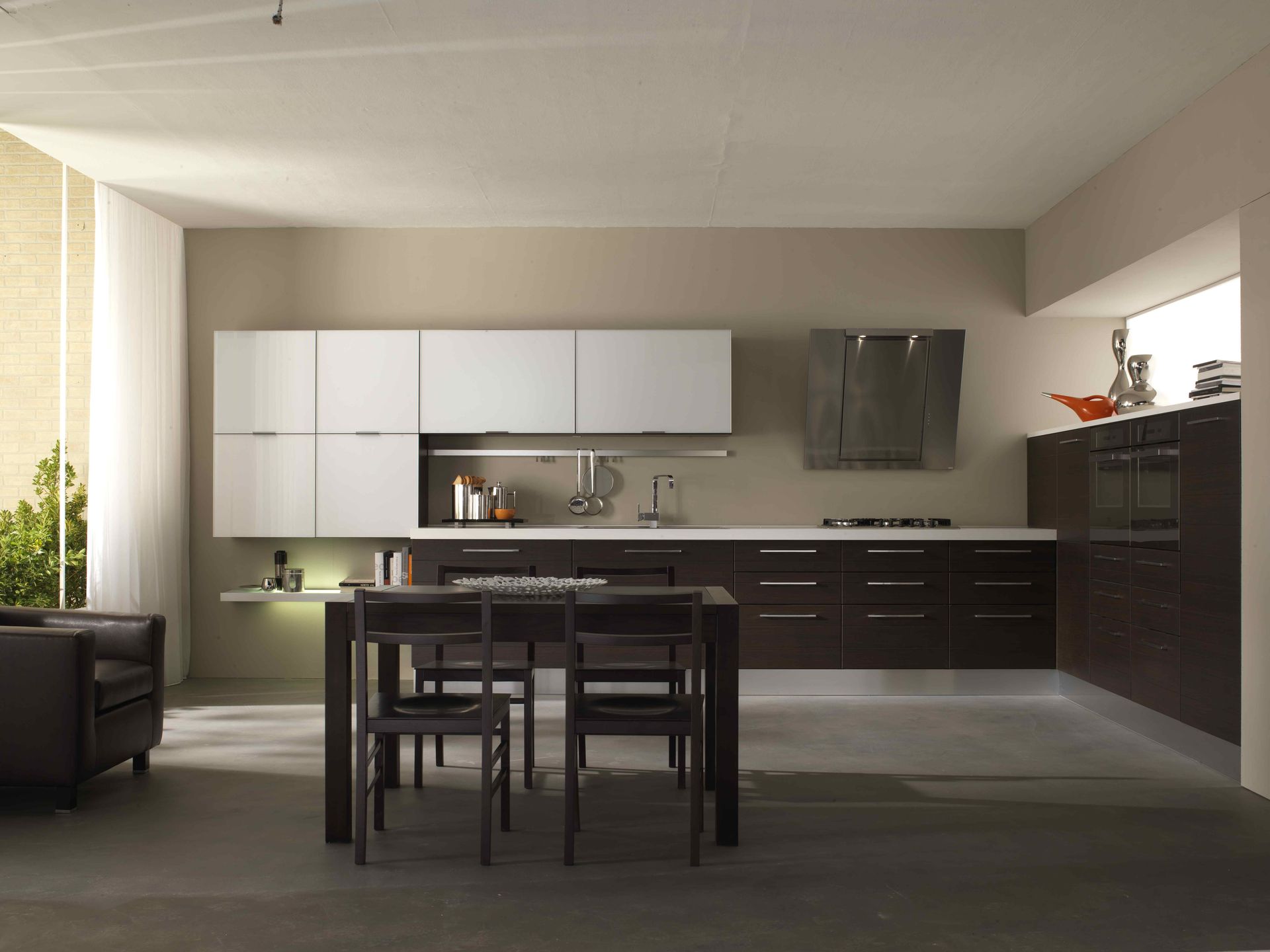 small modern kitchen