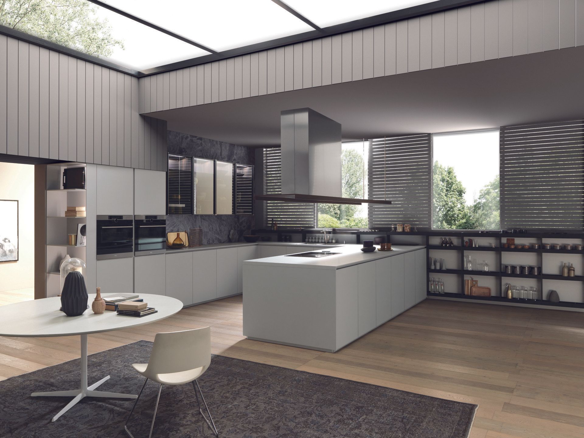 modern wood kitchen