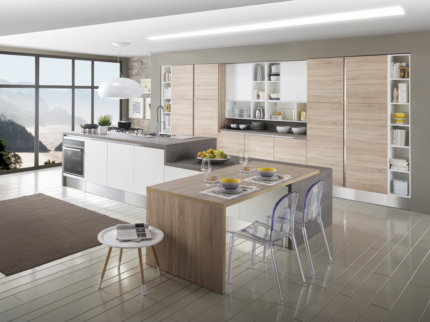 Michelle Miami RUSTIC-luxury kitchen island lighting