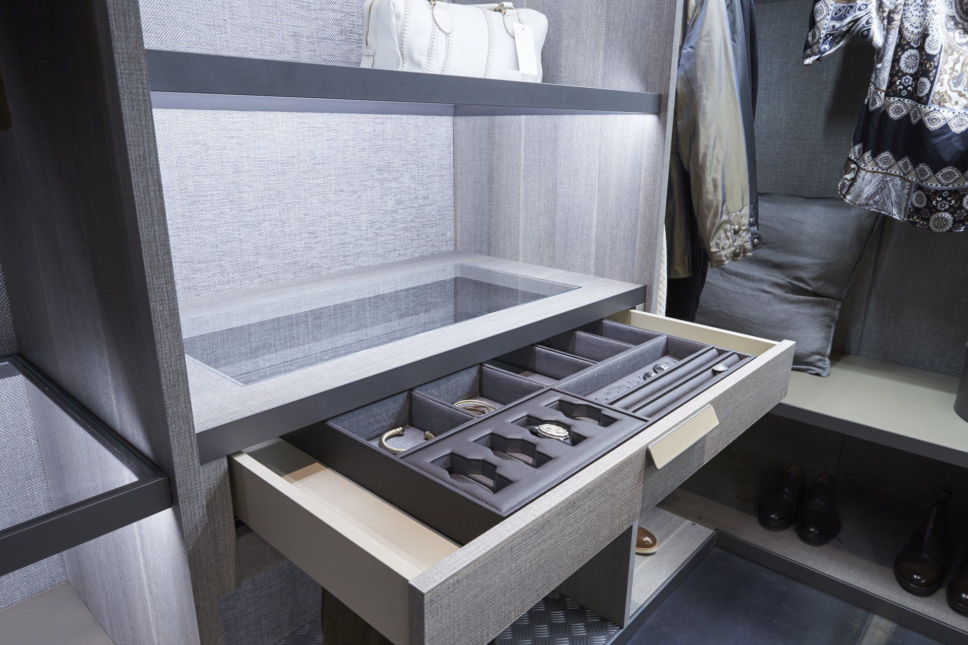 bespoke wardrobe jewellery drawer