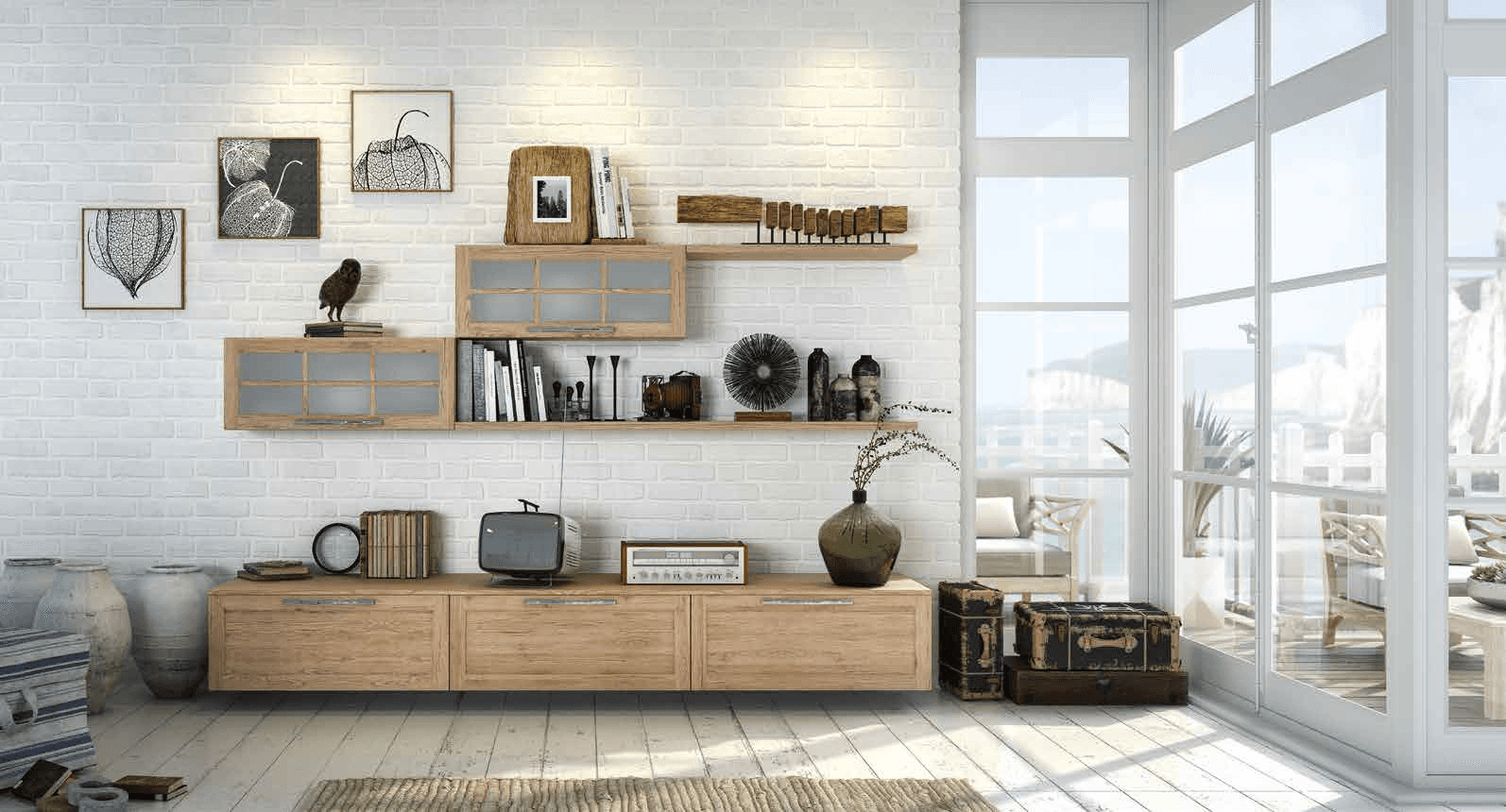 Dover Shaker Easy-modern island kitchen lighting