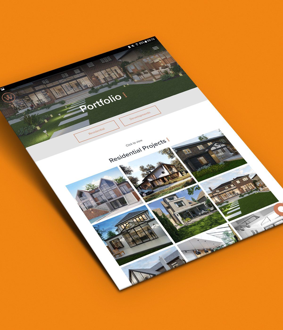 Image of Design Works Studio's website