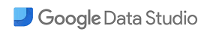 The google data studio logo is on a white background.