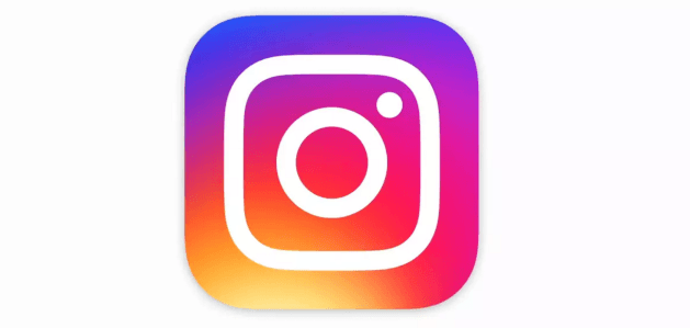 A picture of the instagram logo on a white background.