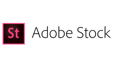 The adobe stock logo is on a white background.