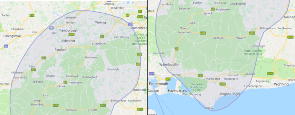 location map