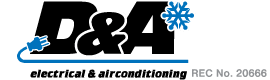 danda electricalandairconditioning logo